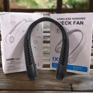 X9 Vaneless Hanging Neck Fan Available in Multicolor options compatible for 3+ Age Group