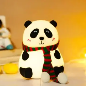 Panda 7-Color LED Silicone Touch Lamp (1 Pc)
