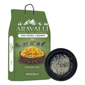 Aravalli Mini Mogra 2nd Basmati Rice (Broken) - 10 Kg