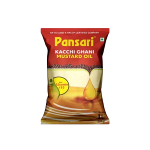 Pansari Mustard Oil (Pouch) - 1 Ltr